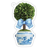 Topiary Die Cut Gift Tags