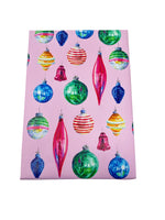 Pink Ornament Gift Wrap Roll