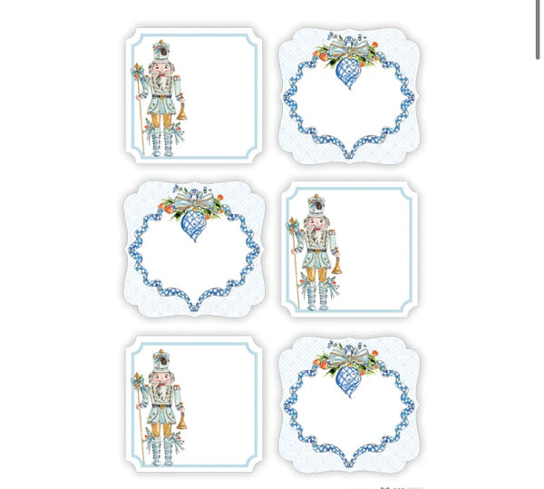 Christmas Citrus Gift Tag Stickers
