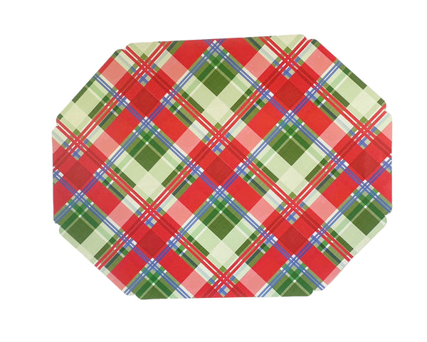 Plaid Disposable Placemats