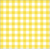 Yellow Gingham Check Gift Wrap Sheets