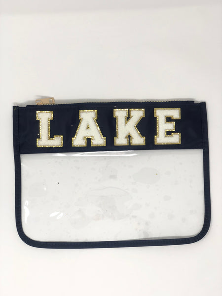 Lake Clear Pouch- Navy