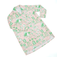 Palm Beach Pink Tunic Sleep Shirt