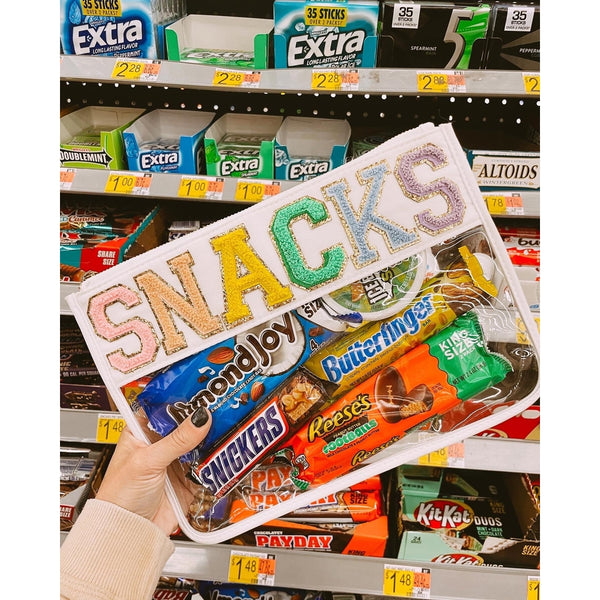 SNACKS Clear Pouch