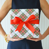 Plaid Gift Wrap Sheets